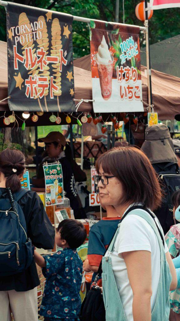 盛岡松園祭りトルネードポテト