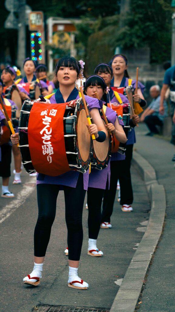 2025盛岡松園祭りさんさ踊る
