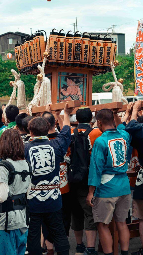  2025盛岡松園祭りみこしパレード