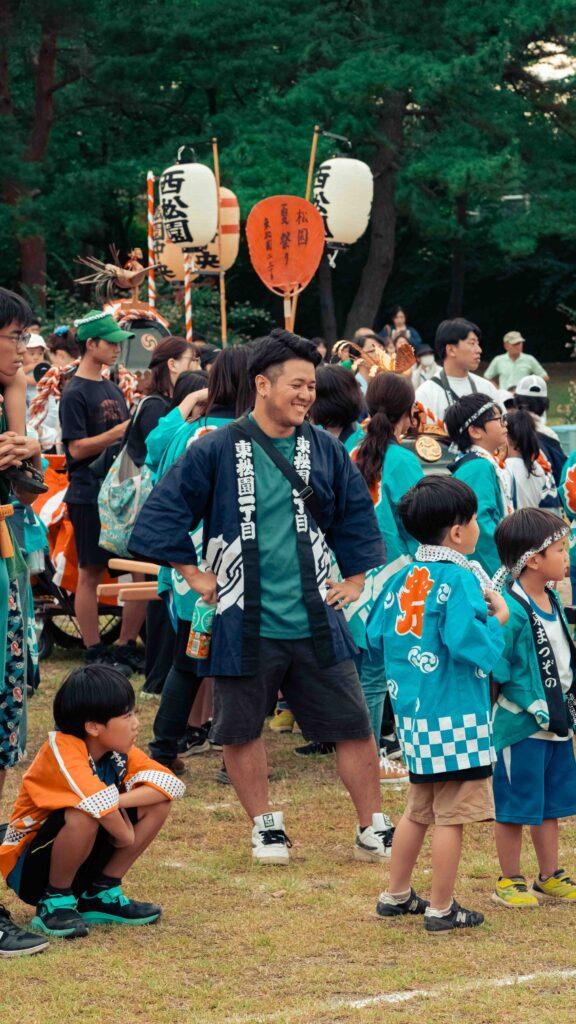  2025盛岡松園祭りみこしパレード
