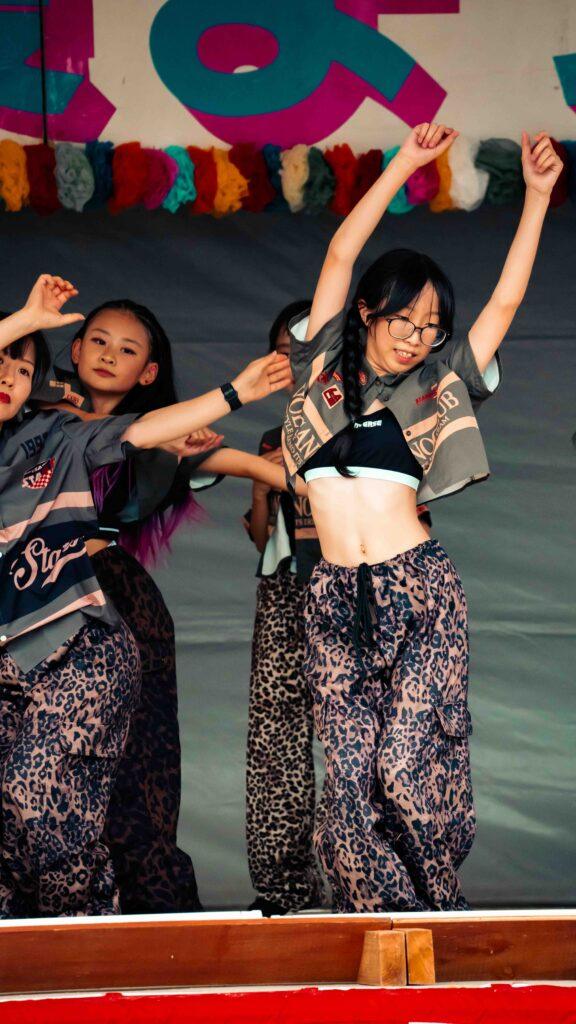 2025盛岡松園祭り子どもたちのヒップホップ
