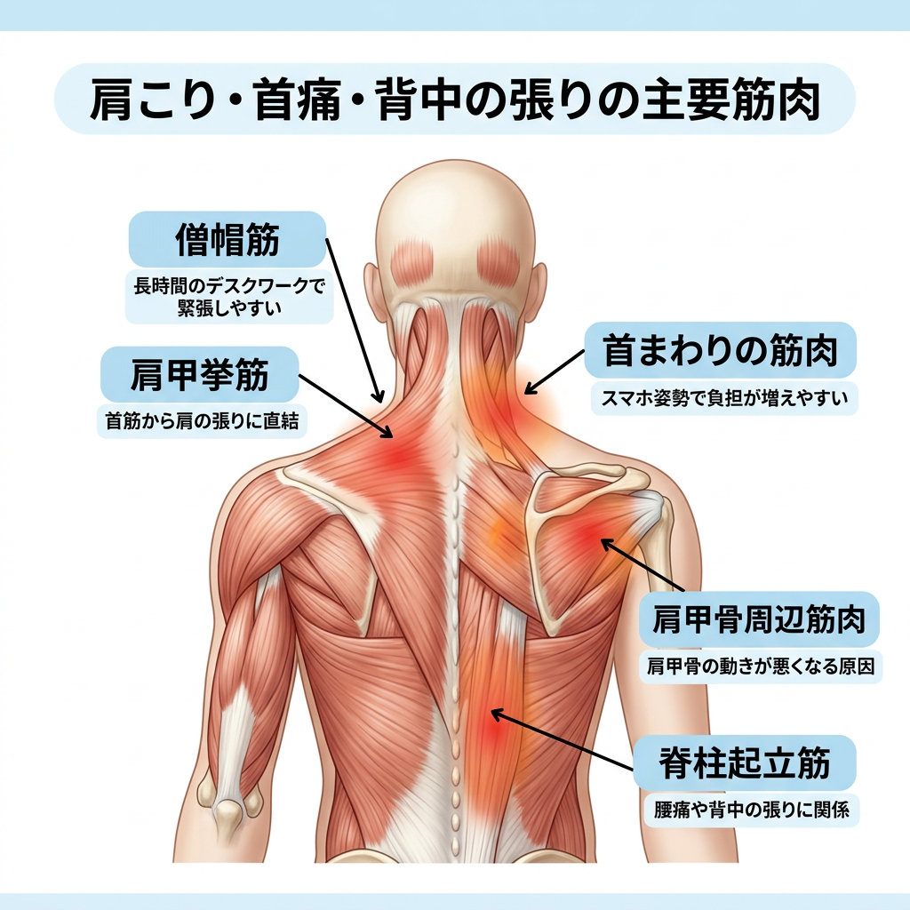 盛岡 肩こり