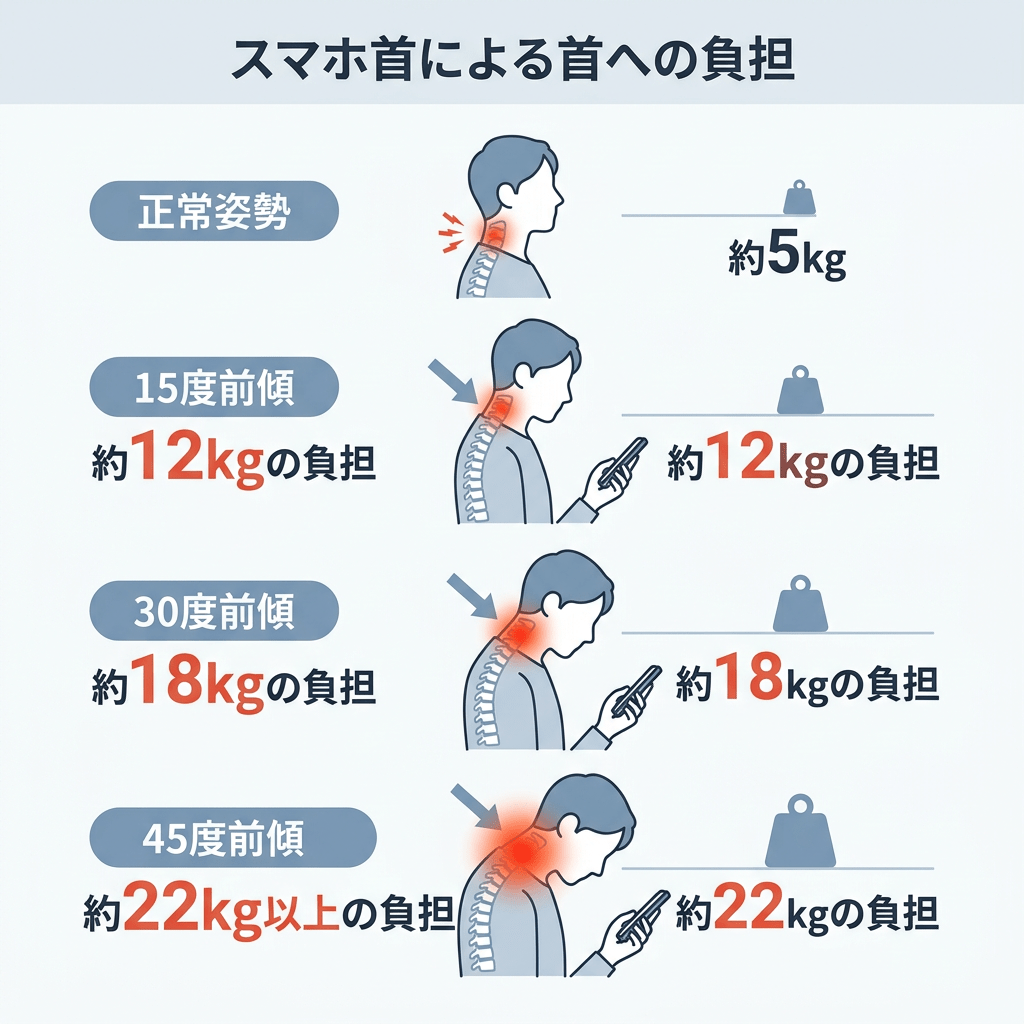 スマホ首